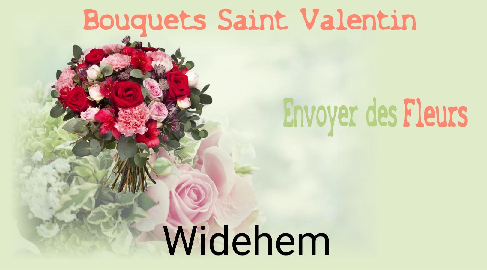 Roses de Saint-Valentin livrées à Widehem